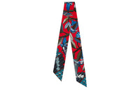 HERMES Silk Scarves Women's Red