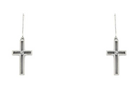 SAINT LAURENT Earrings Women's Silver