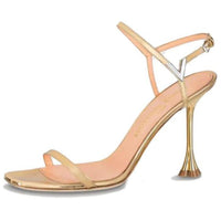 LOUIS VUITTON Blossom Strap Sandals Women's Gold