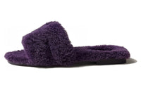 HERMES Oran Slide Slippers Women's Violet