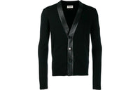 SAINT LAURENT Slim Fit Knitwear Men's Black