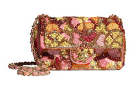 CHANEL Leather Bag Crossbody Bag, Shoulder Bag Regular Women's Pink Orange