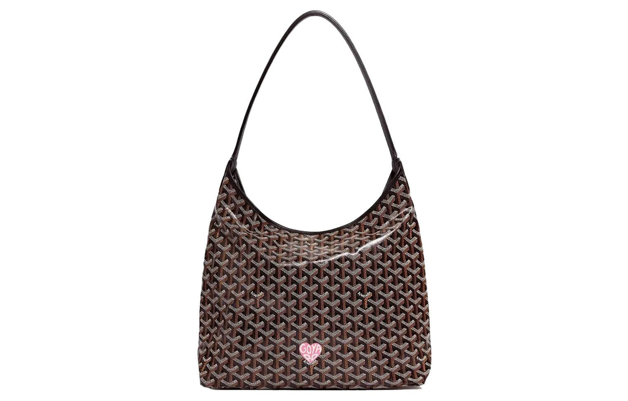 GOYARD Bohème Hobo Canvas With Leather Hobo Bag Shoulder Bag Shoulder Bag Women's