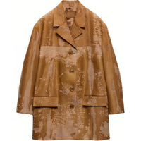 PRADA Coats Women's Khaki