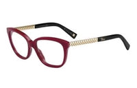 DIOR Plastic Irregular Shape Eyeglass Frames Women's Red