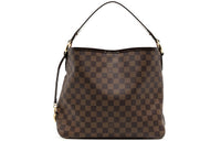 LOUIS VUITTON Canvas One Shoulder Handbags Small Size Women's Coffee/Chocolate