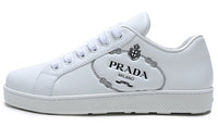 PRADA Skateboard Shoes Women's White