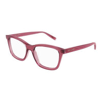 SAINT LAURENT Square Eyeglass Frames Women's Pink