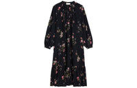 CELINE FW22 Long Sleeved Dress Women's Black