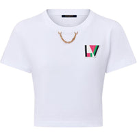 LOUIS VUITTON T-Shirt Women's White