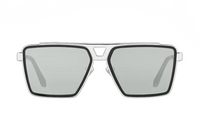 LOUIS VUITTON Acetate Aviator Sunglasses Men's Silver