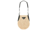 PRADA Leather Shoulder Bag Women's