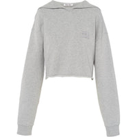 MIU MIU SS22 Sweatshirt Women's Gray
