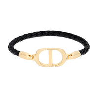 DIOR Metal Bracelets Women's Black