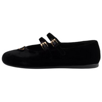 PRADA Flat Casual Single Shoes Women's Black