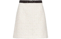 MIU MIU Casual Short Skirts Women's White