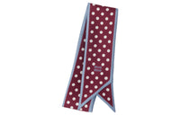MIU MIU Silk Scarf Women's Burgundy