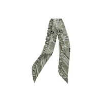 HERMES Silk Silk Scarves Women's Green