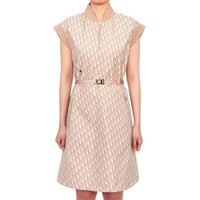 DIOR Sleeveless Dress Women's Khaki