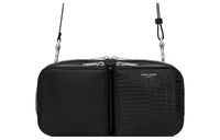 SAINT LAURENT PARIS Calfskin Shoulder Bag Crossbody Bag Women's Black