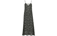 PRADA Floral-embroidered Lace Midi Dress