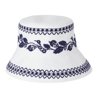 Loro Piana Linen Bucket Hats Women's White