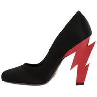 PRADA Irregular Heel High Heels Women's Black