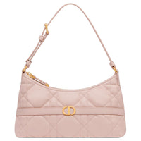 DIOR Sheepskin Water Dumpling Bag, Handbag, Shoulder Bag Mini Women's Rouge Pink