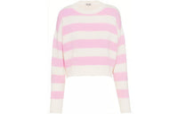 MIU MIU SS22 Sweater Women's Pink White