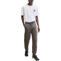 HERMES Knitted Sports Pants Men's Basalt