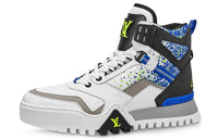 LOUIS VUITTON Hiking High Top Stylish Skateboarding Shoes Men's White