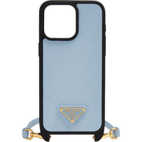 PRADA Leather Material Fashion Phone Cases Compatibility With IPhone 15 Pro Max Luxury