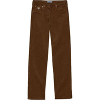 PRADA Triangle-Logo Trousers