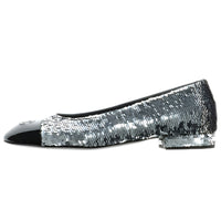 CHANEL Women's Casual Shoes Women's Silver Black