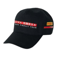 PRADA Cotton Baseball Caps Men's Black