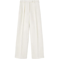 Loro Piana FW24 Suit Trouser Women's Cream Almond