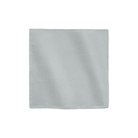 HERMES Poly Pongee Silk Scarves Men Blue