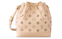 LOUIS VUITTON Calfskin Shoulder Bag Crossbody Bag Regular Women's Light Brown
