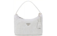 PRADA Fur Shoulder Bag, Handbag, Shoulder Bag Women's White