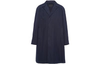 PRADA Coats Men Blue