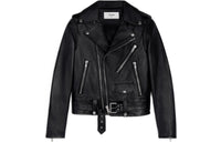 CELINE Cropped Coats Women's Black
