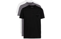 PRADA SS21 T-Shirt Men's 1 Set 3 Pack