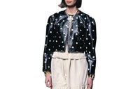 CHANEL Leather Jacket Women's Black