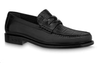 LOUIS VUITTON Loafers Casual Shoes Men's Black
