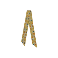 HERMES Silk Scarves Women's Red