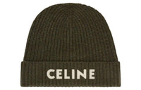 CELINE Beanies Men's Light Khaki