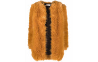 SAINT LAURENT FW21 Fur Women's Orange