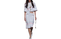 CHANEL SS24 Casual Long Skirts Women's White