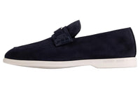 LOUIS VUITTON Estate Loafers Men's Blue