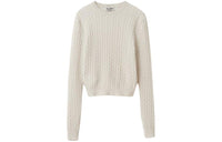 MIU MIU Cable-knit Cashmere Jumper
